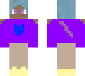my minecraft skin if it was dead/inverted (except the eyes)