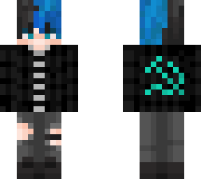 punk but  b l u e