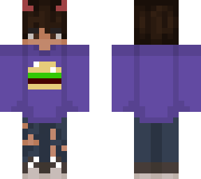 purple burger boy