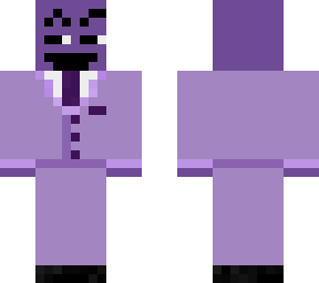 purple guy in a suit