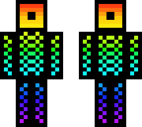 rainbow black skin