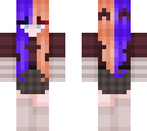 striped girl