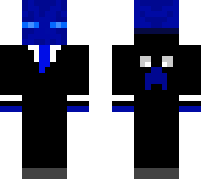 suited blue enderman