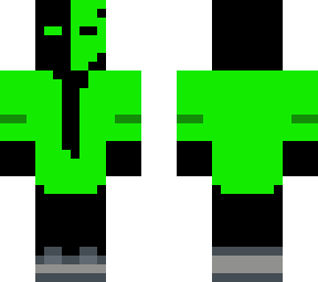 black and green