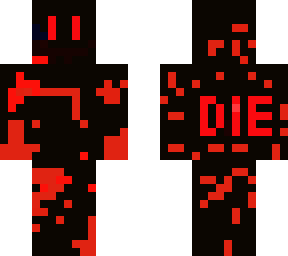 bloody skin to scare your friends or anyone