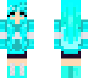 blue girl