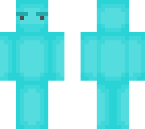 blue man