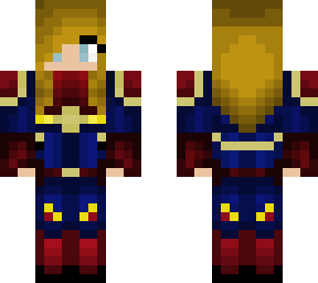 Captain Marvel | Minecraft Skin