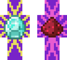 diamond and redstone