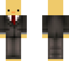 duck in a suit
