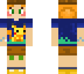garden girl (in pikachu t-shirt)