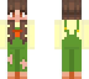 girl, green red and yellow