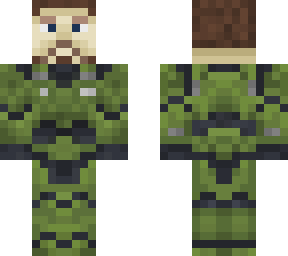 halo master cheif [unmasked]