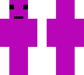purple person with person on top...