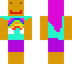 rainbow girl