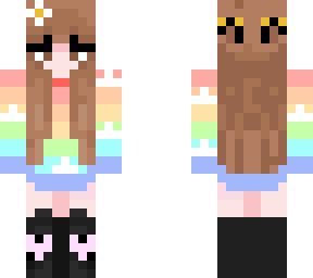 rainbow girl