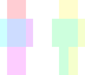random rainbow skin