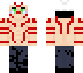 shirtless demon crow