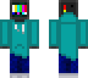 static t.v. / robot (hoodie)