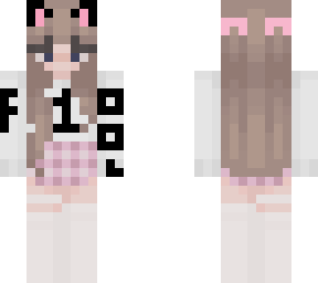 april fools cat girl h a p p y