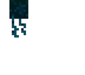 blue/cyan jelly fish