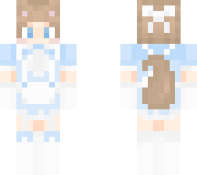 blue wolf maid