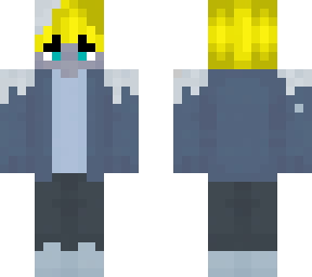 cold blonde (no glasses)