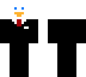 duck in suit