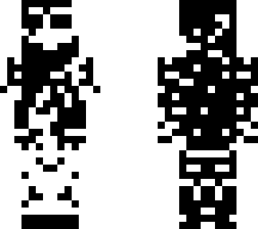 ghost black white