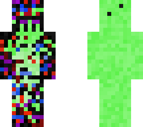 gliched frog