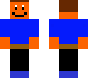orange man skin