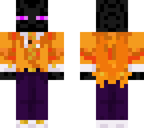 orange suit enderman