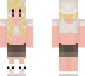 summer blonde girl