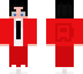 terno rojo muy elegante -de masteritox-