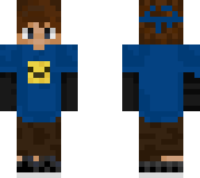 a.j/smile blue hoodie