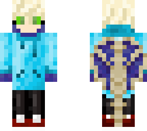 azul with two legs