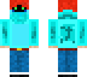 blue mask kid