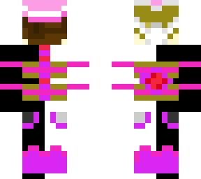 cool pink skin