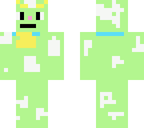 green cow