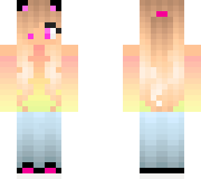 i just put pink on the skin