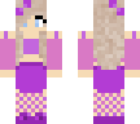 purple girl