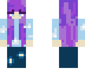 purple hair
