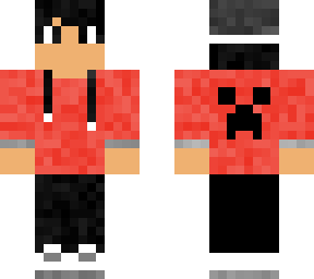 red hoodie boy