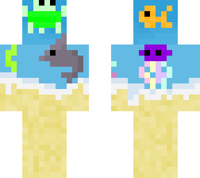 under da sea