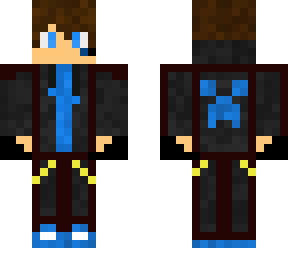 winter teenager skin w/ back outline