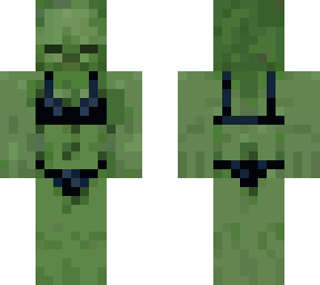 zombie minecraft bikini