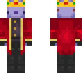 Axolotl King | Minecraft Skin