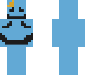 blue man