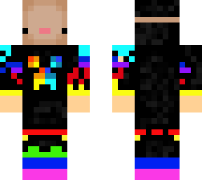 my skin wearing an axolotl mask v2