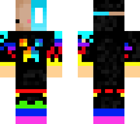 my skin wearing an axolotl x allay mask v2